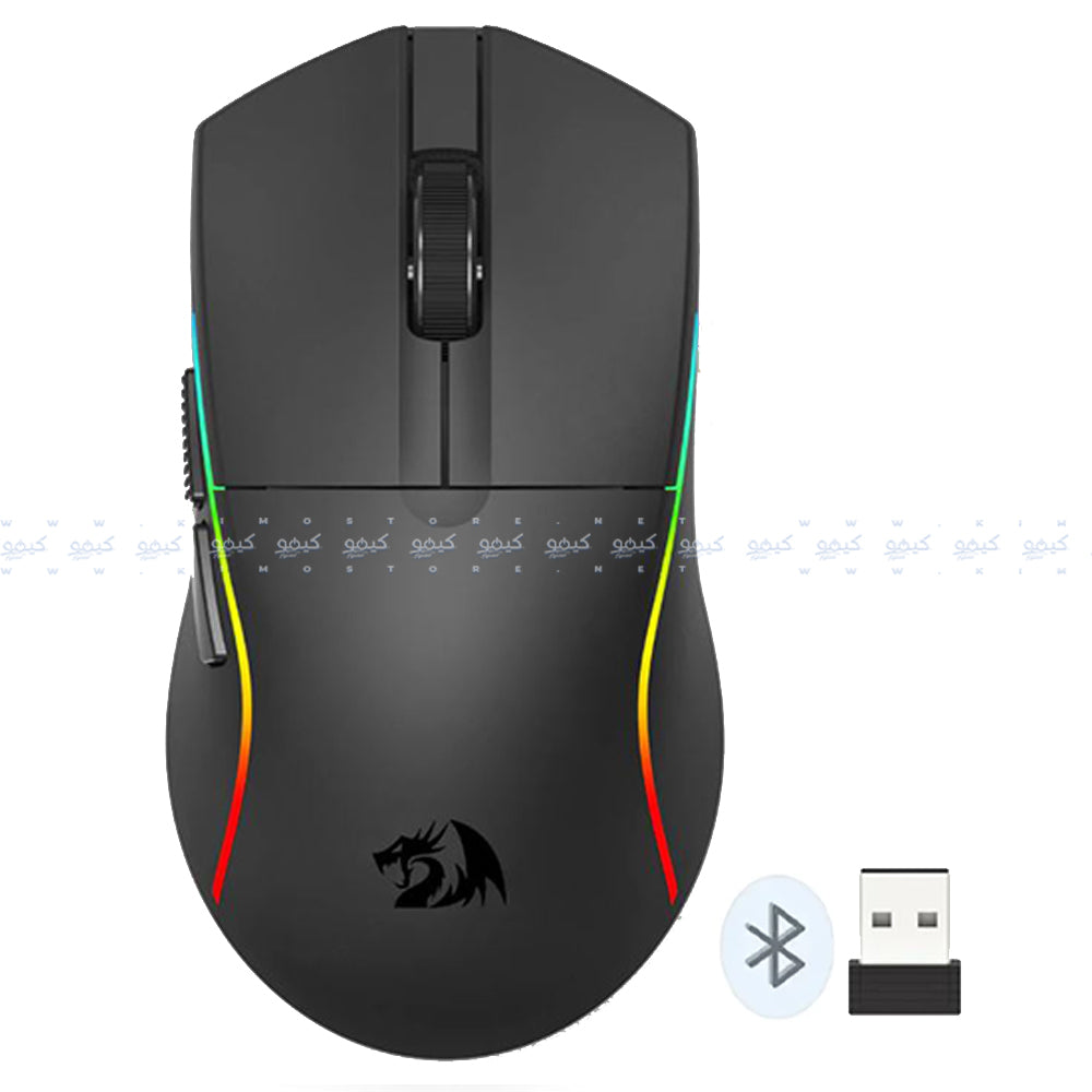 Redragon Deicide Lite M816-lit Triple Mode Rechargeable Bluetooth Wireless & Wired Gaming Mouse 10000Dpi