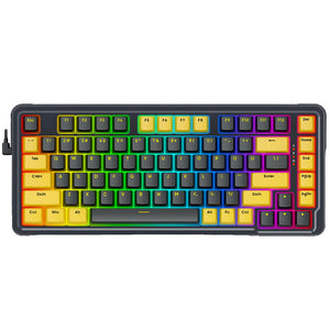 كيبورد ريدراجون سلكي RGB جيمنج إنجليزي وعربي ELF K649PY