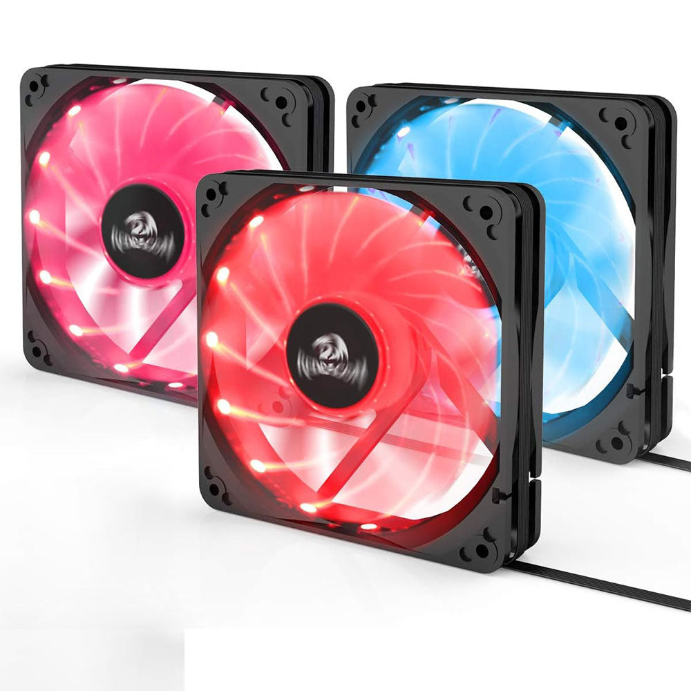 Redragon GC-F006 RGB Triple Case Fan Kit