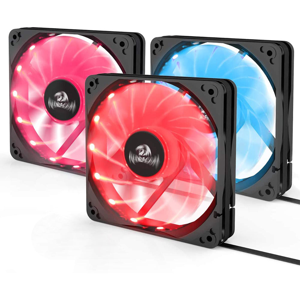 Redragon GC-F006 RGB Triple Case Fan Kit