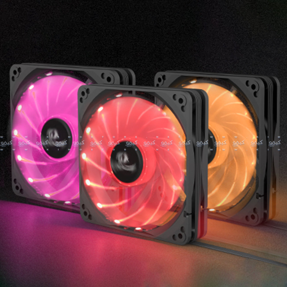 Redragon GC-F006 RGB Triple Case Fan Kit