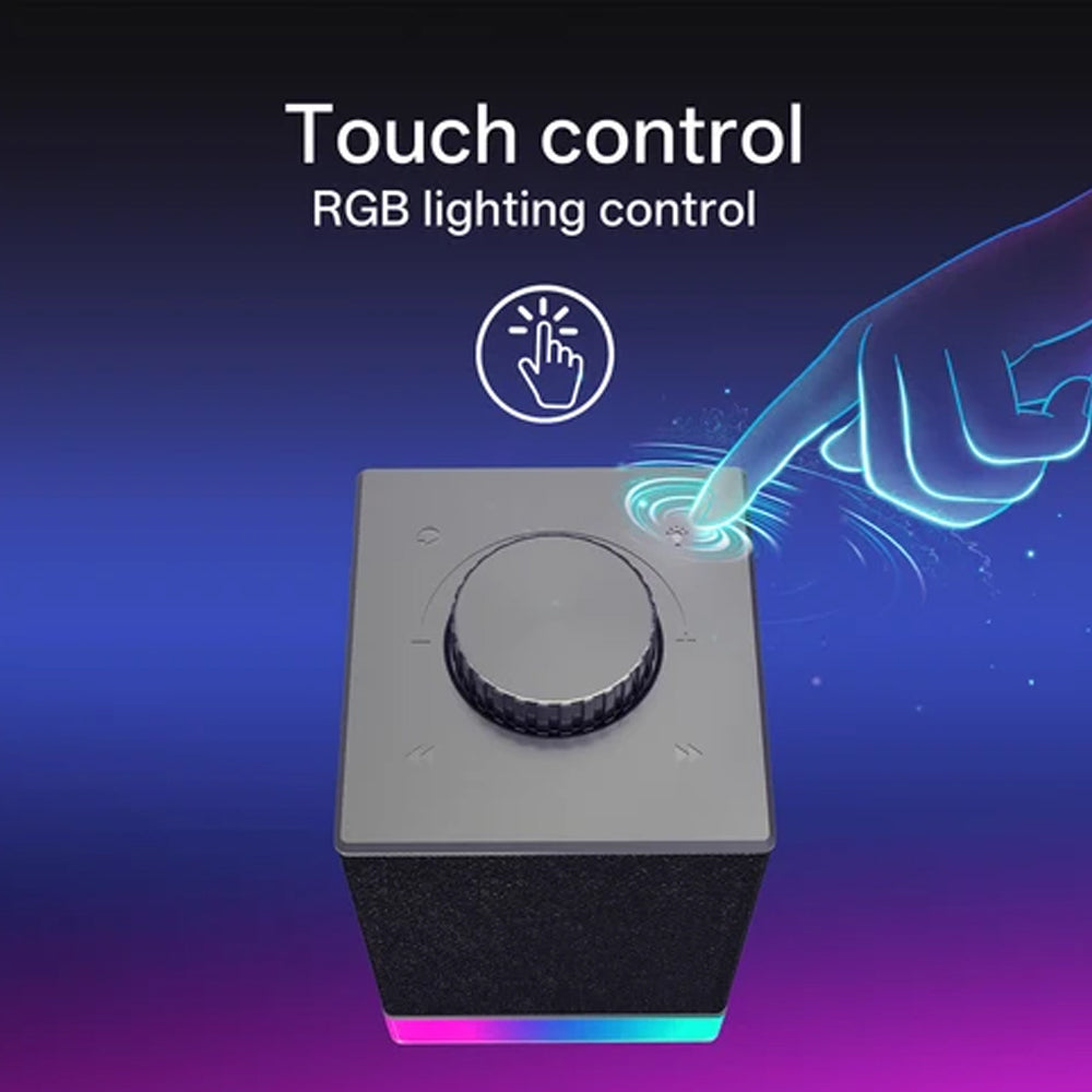 سبيكر ريدراجون RGB جيمينج Glyph GS517 2.0 - أسود