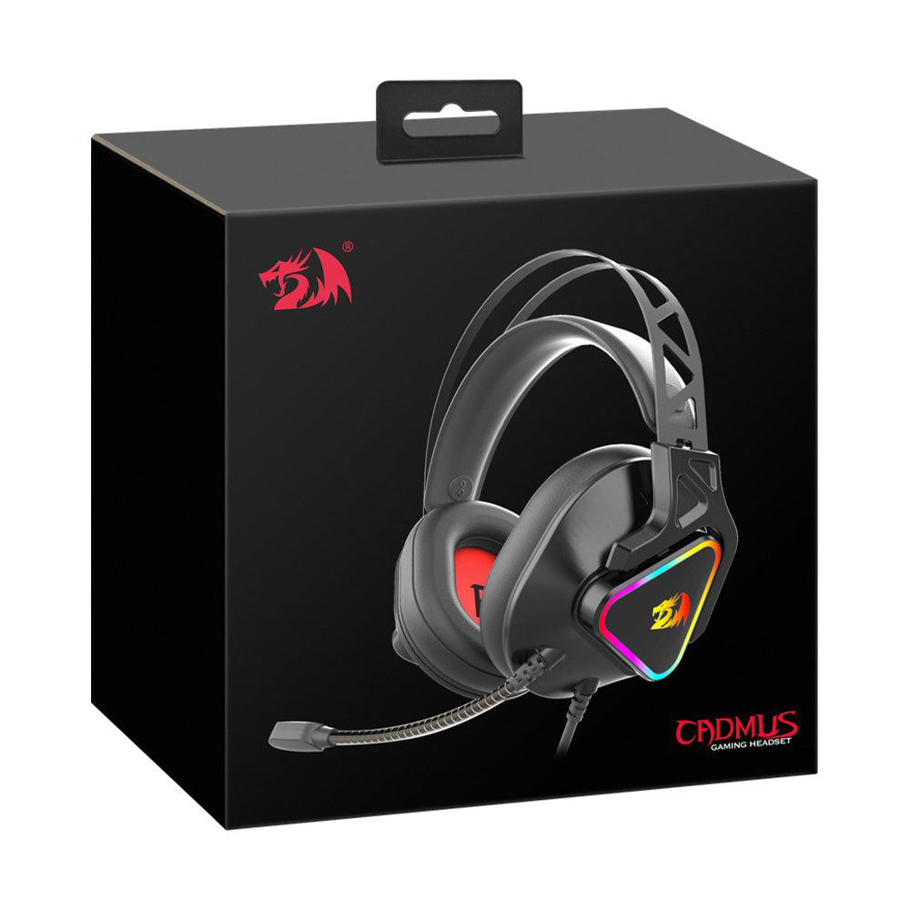 Redragon H370 Cadmus RGB Gaming Headset 7.1 Surround Sound