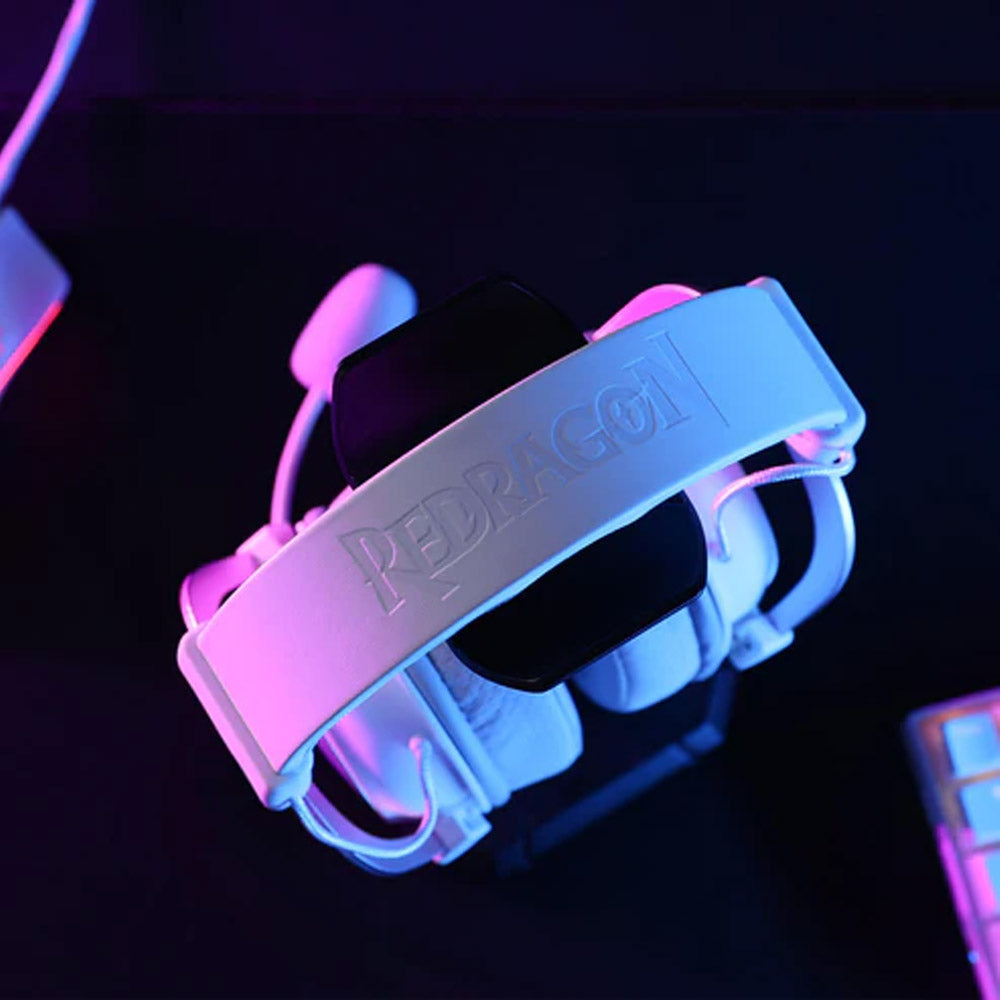 سماعة رأس ريدراجون RGB جيمنج 7.1 صوت محيطي مع ميكروفون عازل للضوضاء H510 Zeus-X