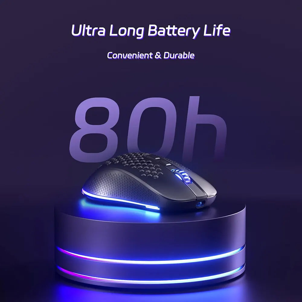 Redragon Hana M694 Triple Mode Bluetooth Wireless & Wired RGB Gaming Mouse 7200Dpi