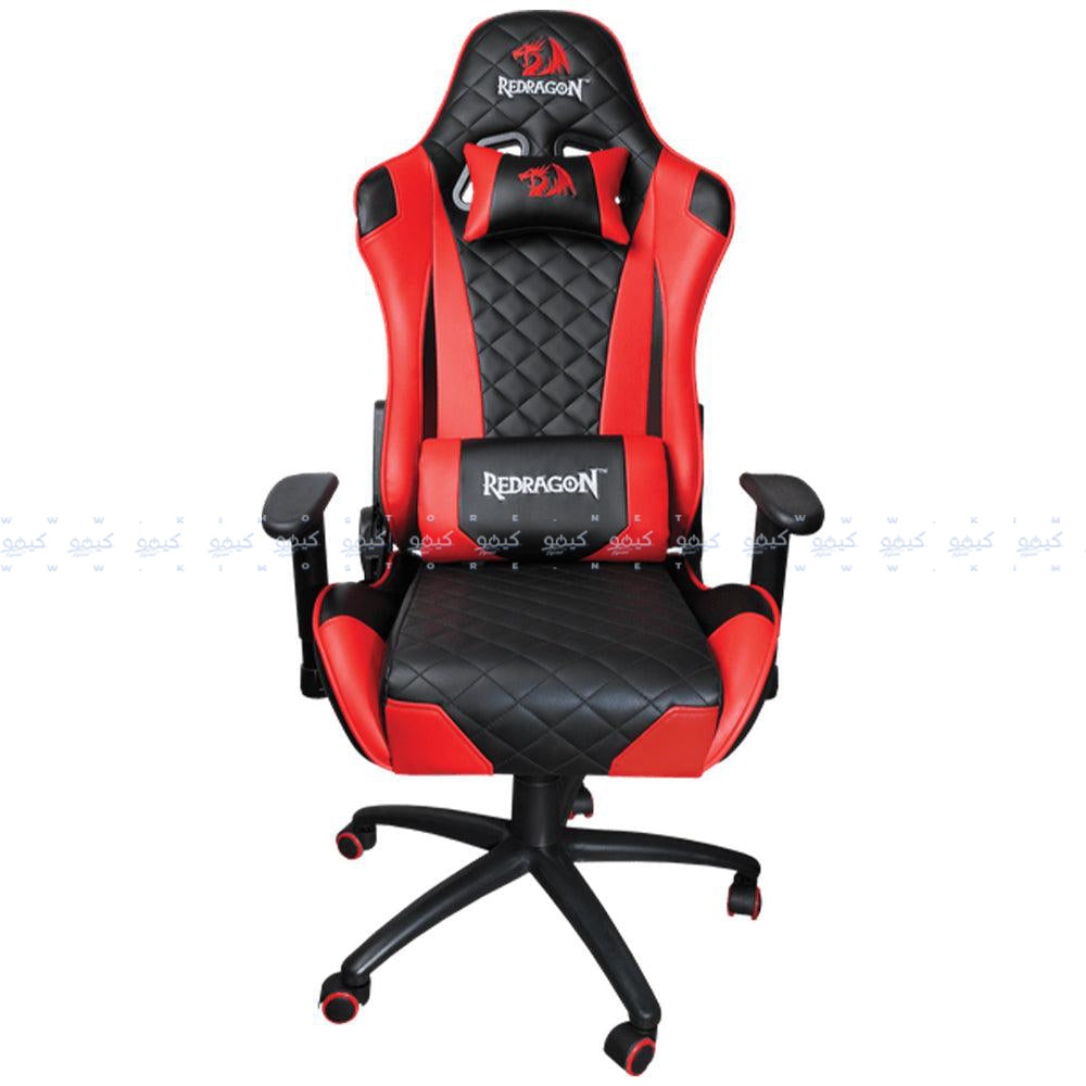 كرسي جيمنج ريدراجون King Of War C601 - أحمر