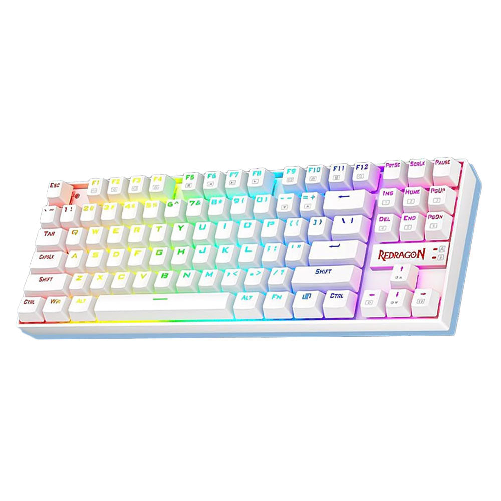 كيبورد ريدراجون سلكى سويتش أحمر RGB جيمنج إنجليزى وعربي  Kumara K552P-WR