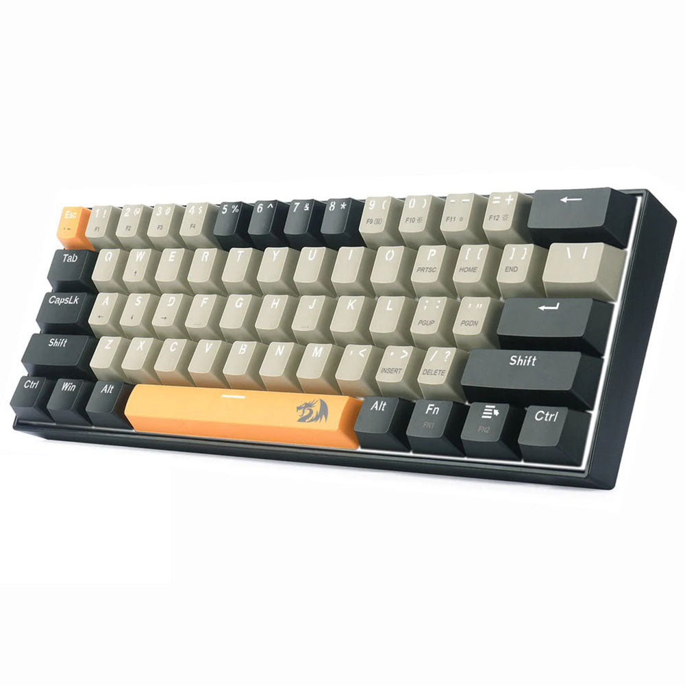 كيبورد ريدراجون سلكي رينبو جيمنج سويتش أحمر إنجليزي وعربي Lakshmi K606R