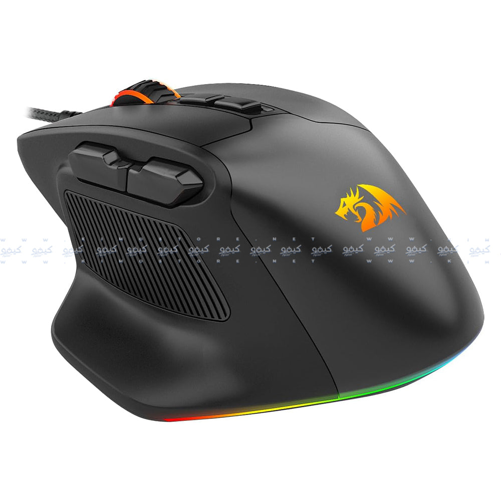 Redragon M806 Bullseye Wired RGB Gaming Mouse 12400Dpi - Black