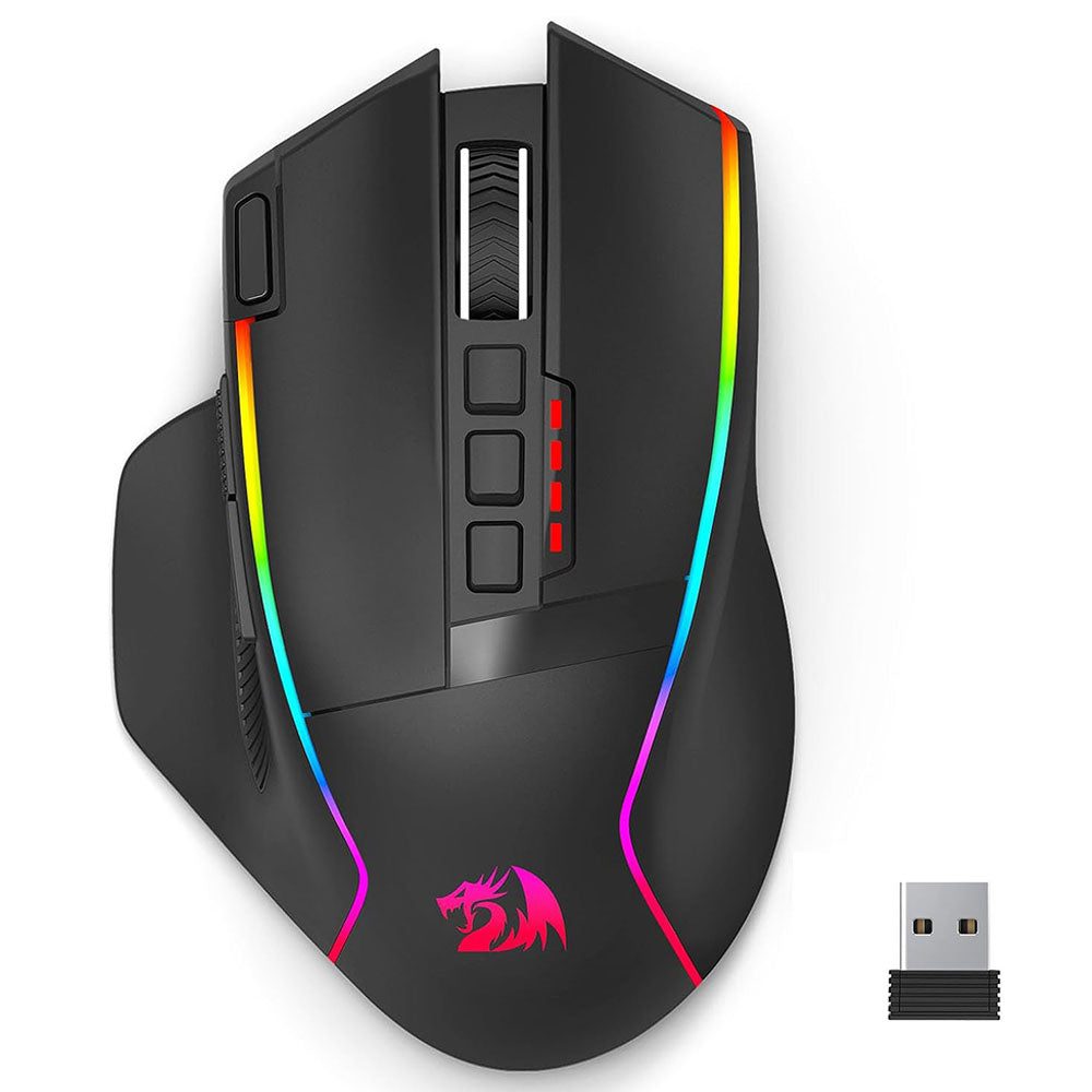 Redragon M915WL Dual Mode Rechargeable Wireless & Wired RGB Gaming Mouse 16000Dpi