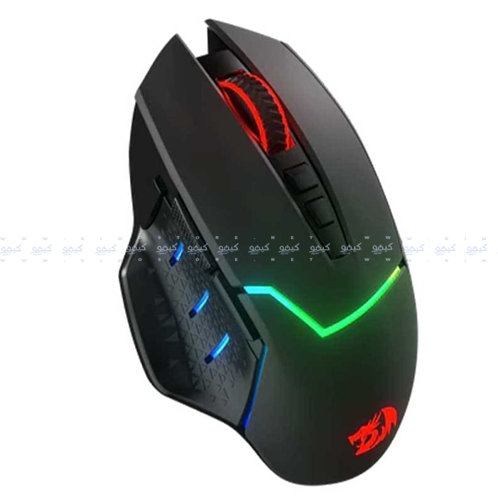Redragon MIRAGE M690 PRO Dual Mode Rechargeable Wireless & Wired Gaming Mouse 8000Dpi - Black
