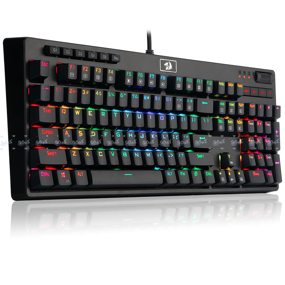 Redragon Manyu K579 MX Blue Switch Wired RGB Gaming Keyboard English & Arabic
