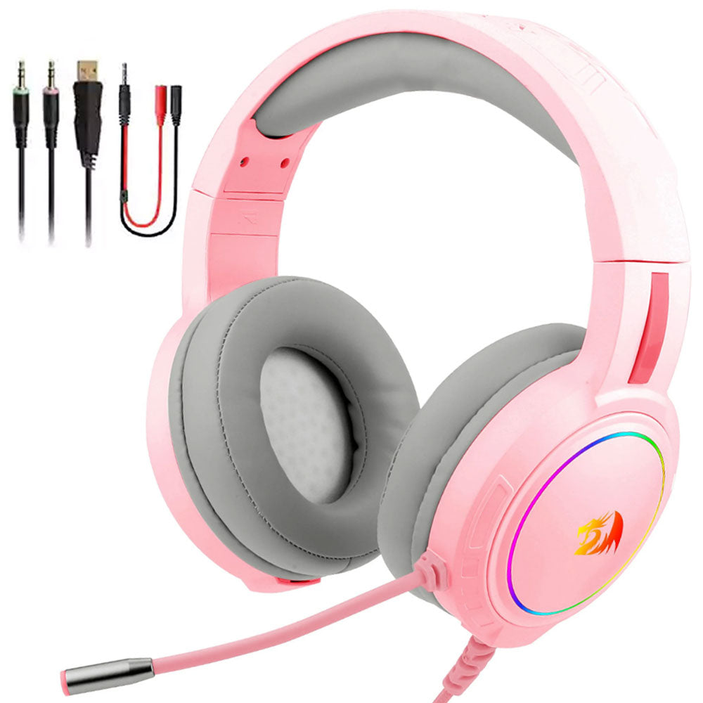 سماعة رأس ريدراجون RGB جيمنج MENTO H270
