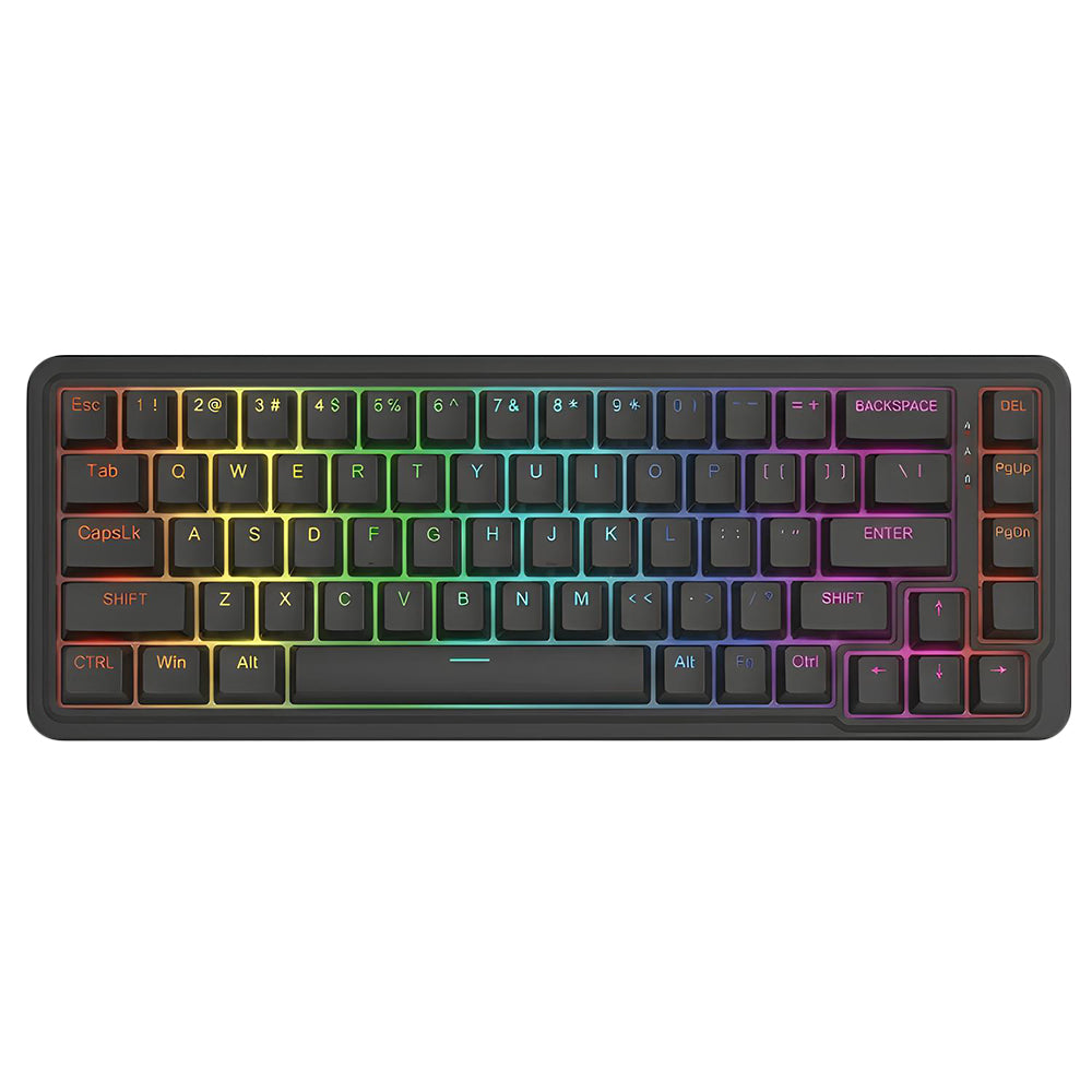 كيبورد ريدراجون سلكى RGB جيمنج إنجليزى وعربي NOVA K709