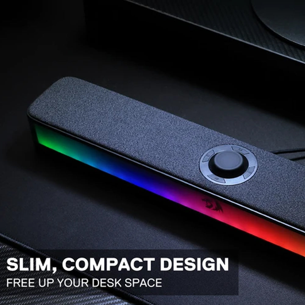 Redragon Neo GS515 RGB Gaming Speaker 1.0 - Black