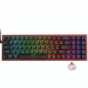 Redragon POLLUX K628 Red Switch Wired RGB Gaming Keyboard English & Arabic