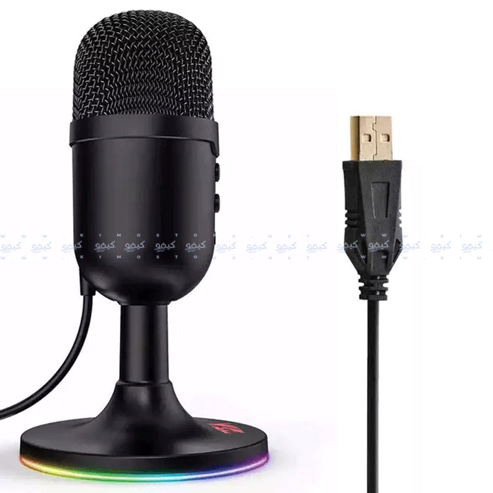 Redragon Pulsar GM303 Streaming Condenser Wired RGB Gaming Microphone