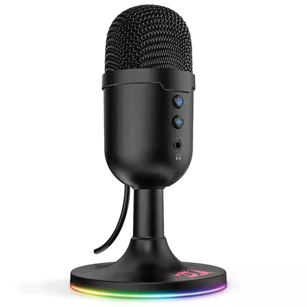 Redragon Pulsar GM303 Streaming Condenser Wired RGB Gaming Microphone