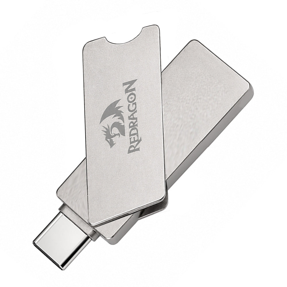 Redragon RU016TYC3.2 64GB Type-C 3.2 & USB 3.2 Flash Memory