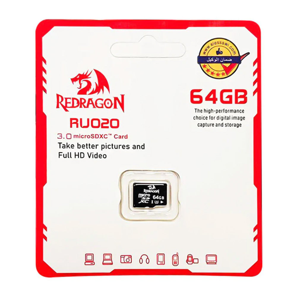 ميمورى كارد ريدراجون 64 جيجابايت RU020A Micro SD