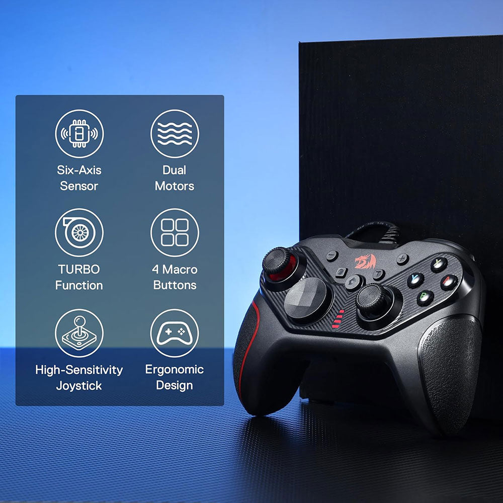 ذراع تحكم مزود بأنالوج سلكي ريدراجون Rift G710