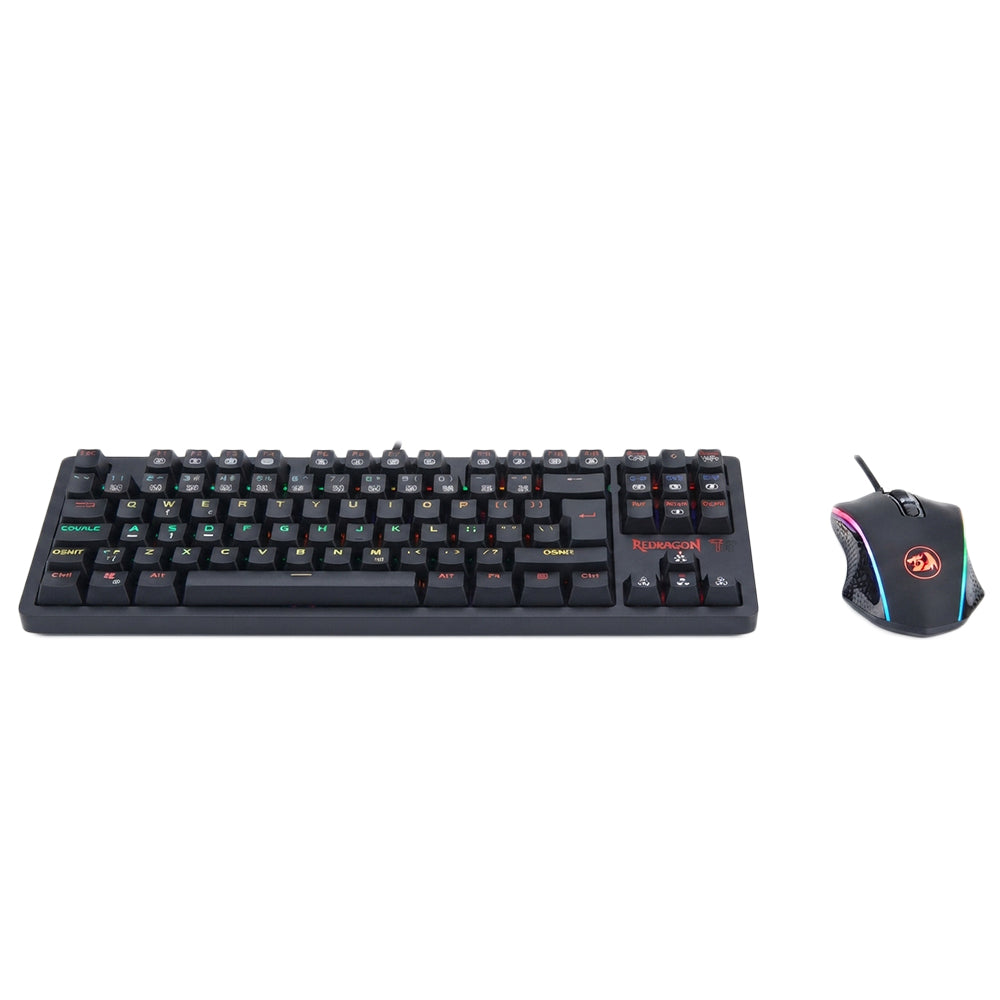 Redragon S113-KN-DE Wired Gaming Keyboard + Mouse Combo English & Arabic