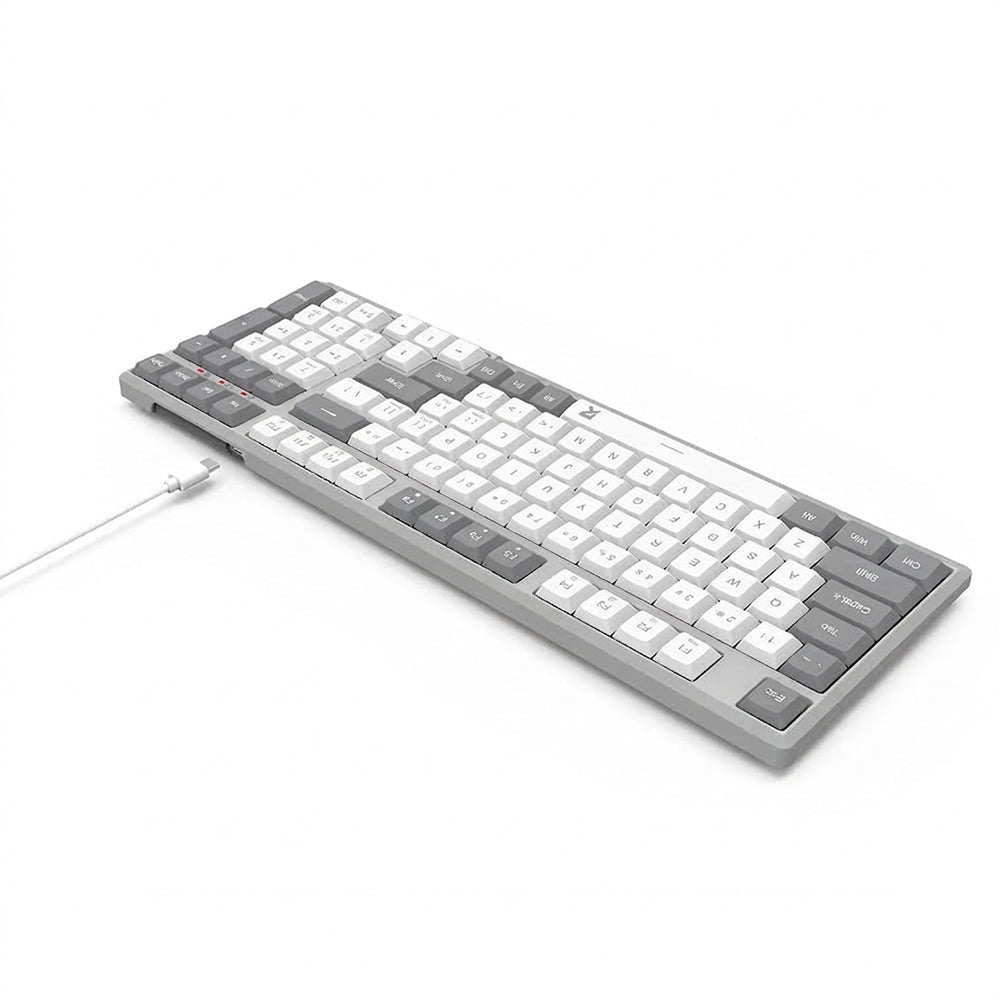 Redragon Scissor BK-7113 Dual Mode Bluetooth Wireless Keyboard English & Arabic