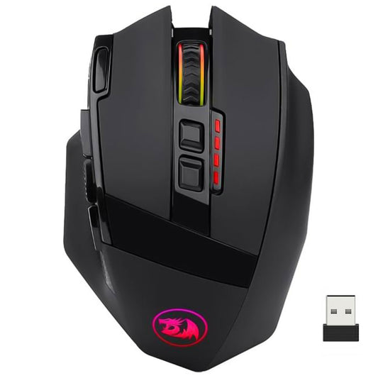 Redragon Sniper Pro M801P Dual Mode Rechargeable Wireless & Wired RGB Gaming Mouse 16000Dpi