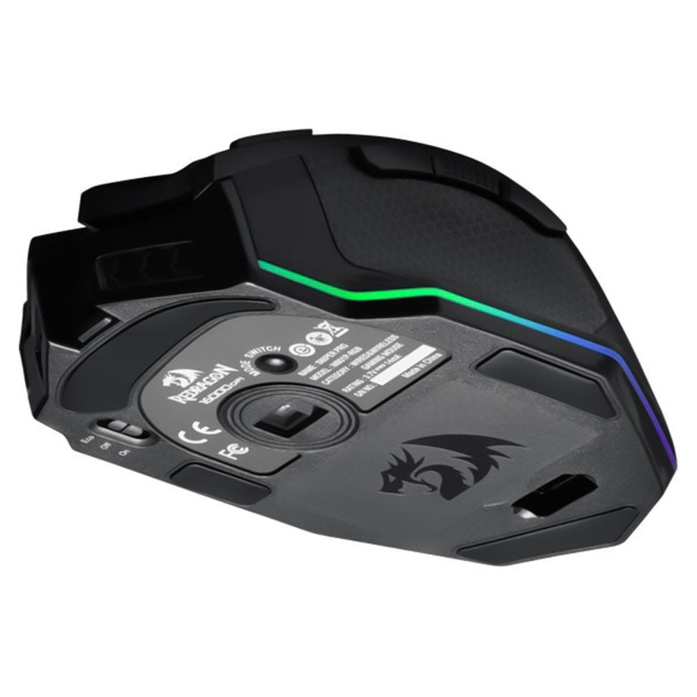 Redragon Sniper Pro M801P Dual Mode Rechargeable Wireless & Wired RGB Gaming Mouse 16000Dpi