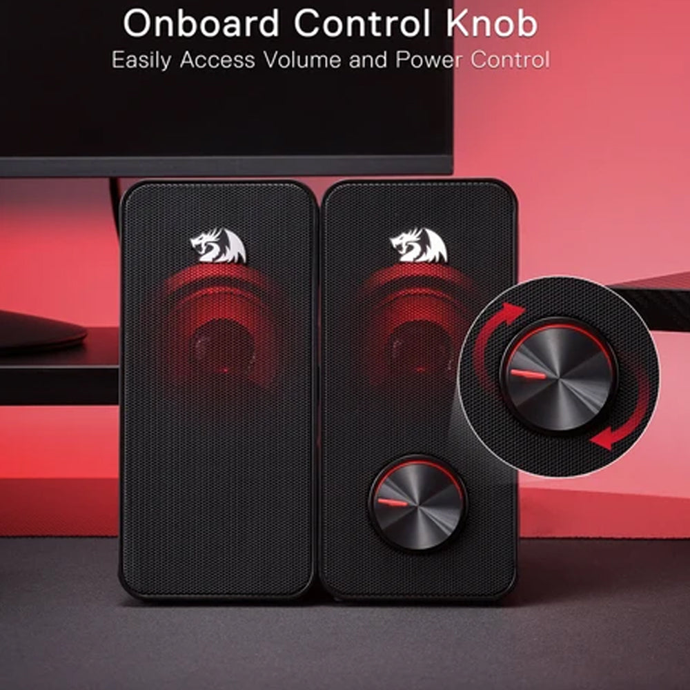 Redragon Stentor GS500 Gaming Speaker 2.0 - Black