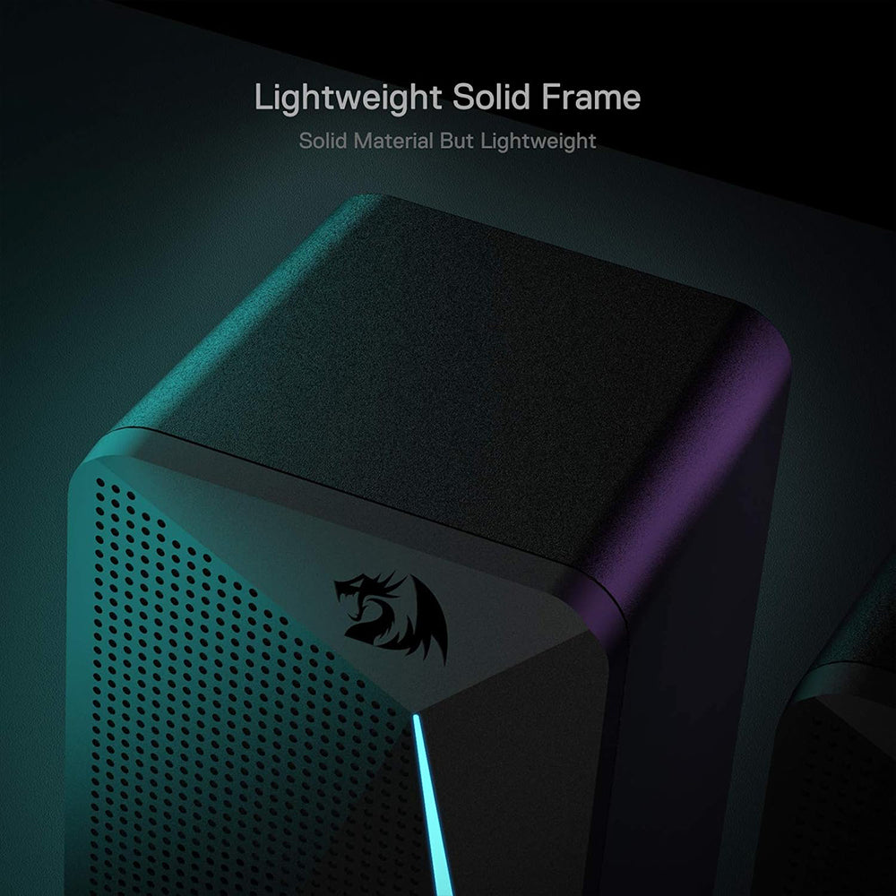 Redragon Waltz GS510 RGB Gaming Speaker 2.0 - Black