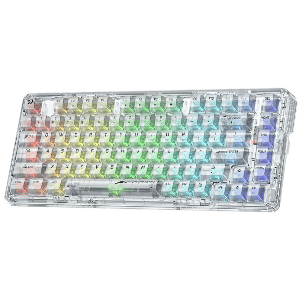 كيبورد ريدراجون لاسلكي RGB جيمنج إنجليزي وعربي Elf Pro K649CT