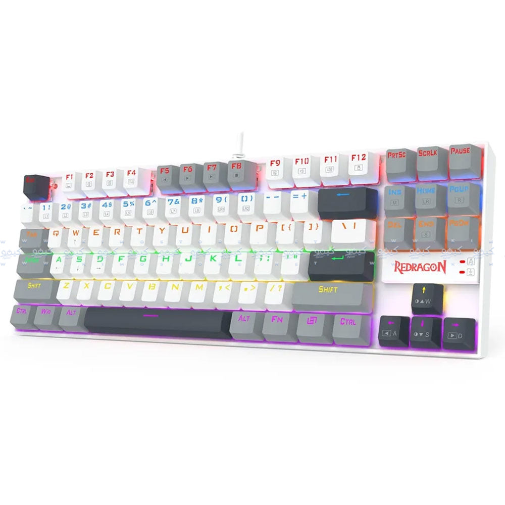 Redragon Kumara K552WGL-R Red Switch Wired Rainbow Gaming 