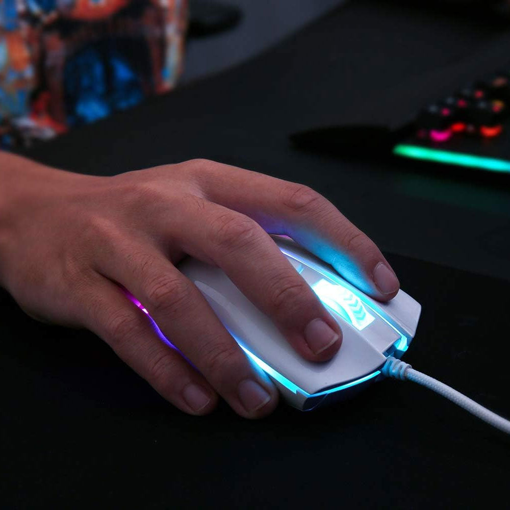 ماوس ريدراجون سلكي RGB جيمنج 12400 نقطة في البوصة 
