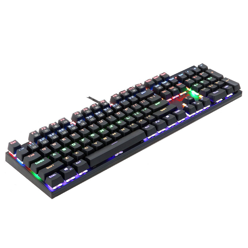 Redragon Rudra K565R-1 Red Switch Wired Rainbow Gaming Keyboard English & Arabic