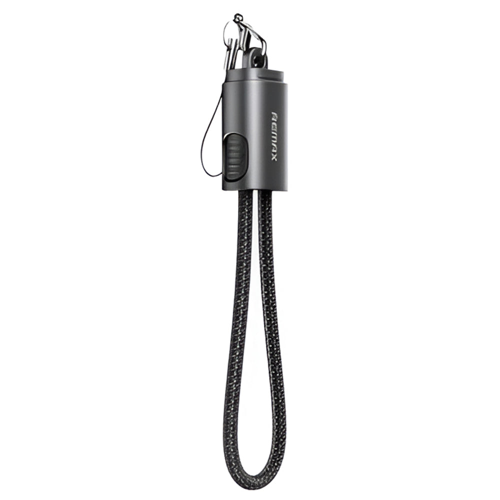 Remax C6 Type-C To Type-C Cable 65W Fast Charging 0.2m - Black