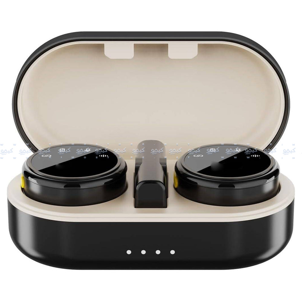 Remax K16 Type-C Dual Channel Wireless Microphone System - Black