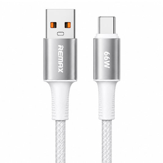 Remax RC-C099(A-C) USB To Type-C Cable 6A 66W Fast Charging 1.2m