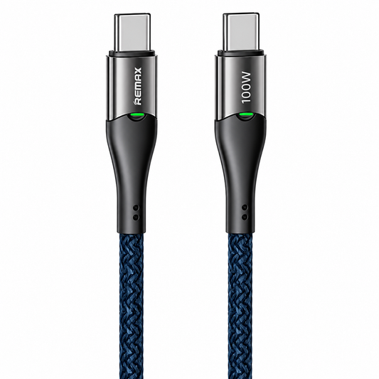 Remax RC-C115 Type-C To Type-C Cable 100W Fast Charging 1.2m