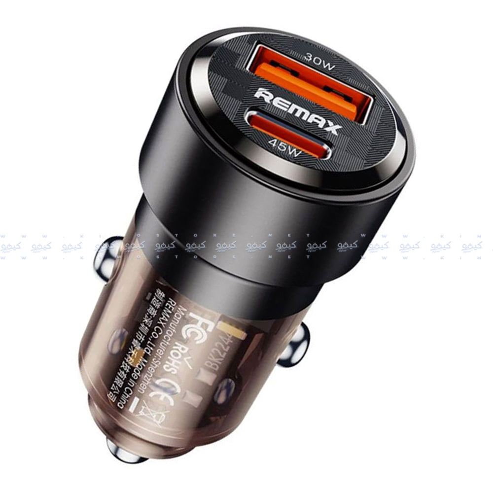 Remax RCC360 Car Charger Type-C + USB 75W Fast 