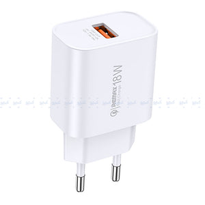 Remax RP-U119 Wall Charger 18W Fast Charging - White