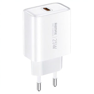 Remax RP-U137 Wall Charger Type-C 3A 25W Fast Charging - White
