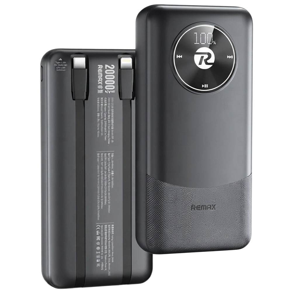 Remax RPP-38 Power Bank 1x USB + 1x Type-C 20W+22.5W Fast Charging 20000mAh 