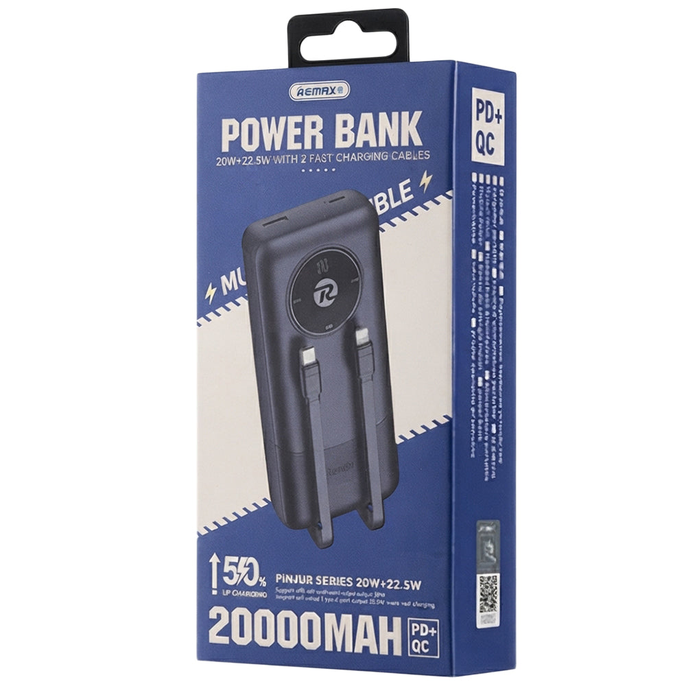 Remax RPP-38 Power Bank 1x USB + 1x Type-C 20W+22.5W