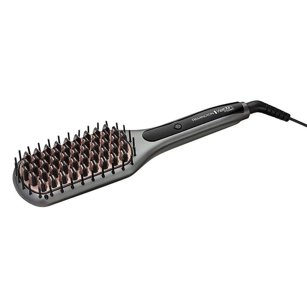 Remington Straightener Brush Keratin Protect