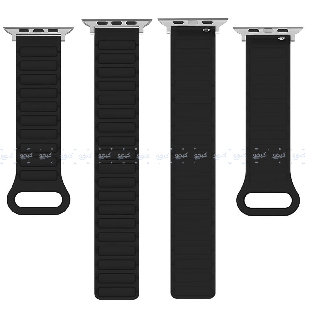Reversible Magnetic Silicon Watch Strap (22mm-44mm-45mm-46mm-49mm)