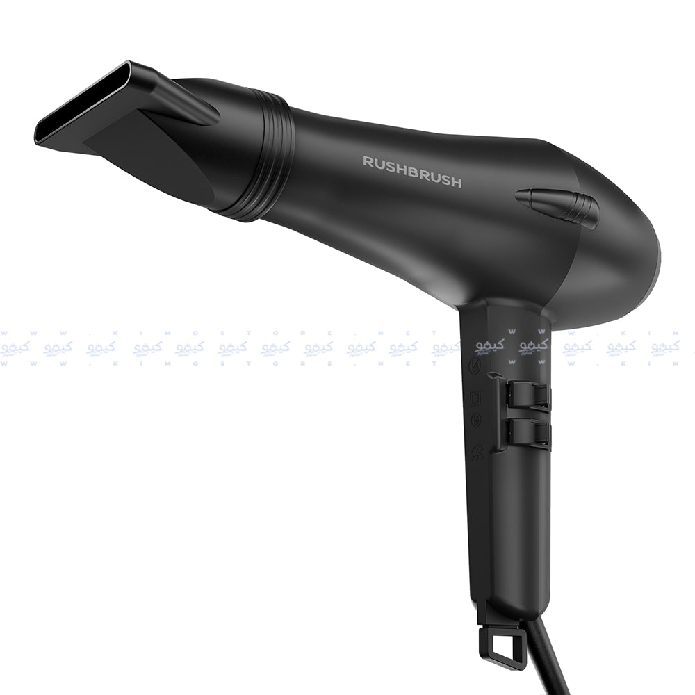 Rush Brush Hair Dryer D3 Turbo 2600W - Black