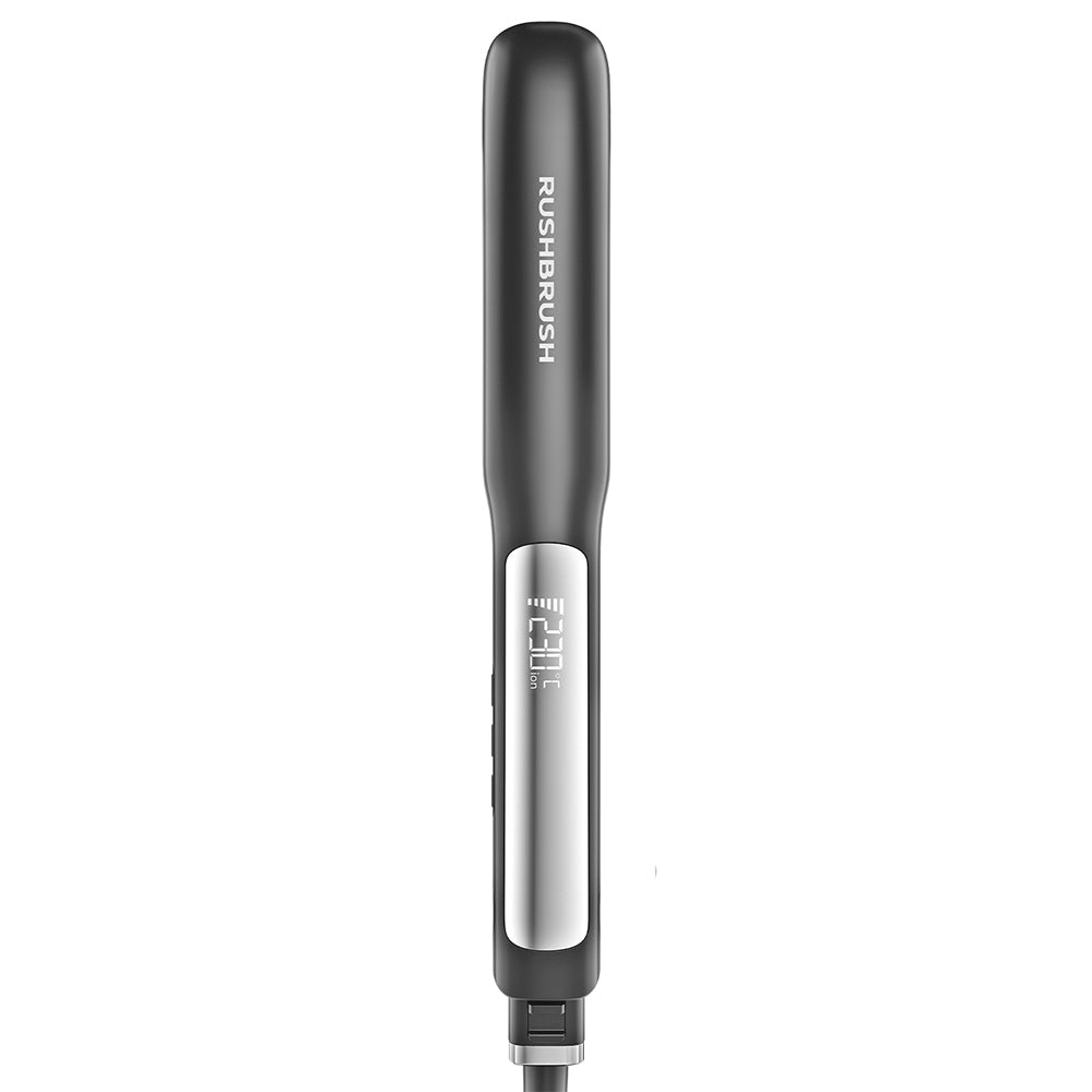 Rush Brush Hair Straightener X2 Keratin PRO 65W - Black