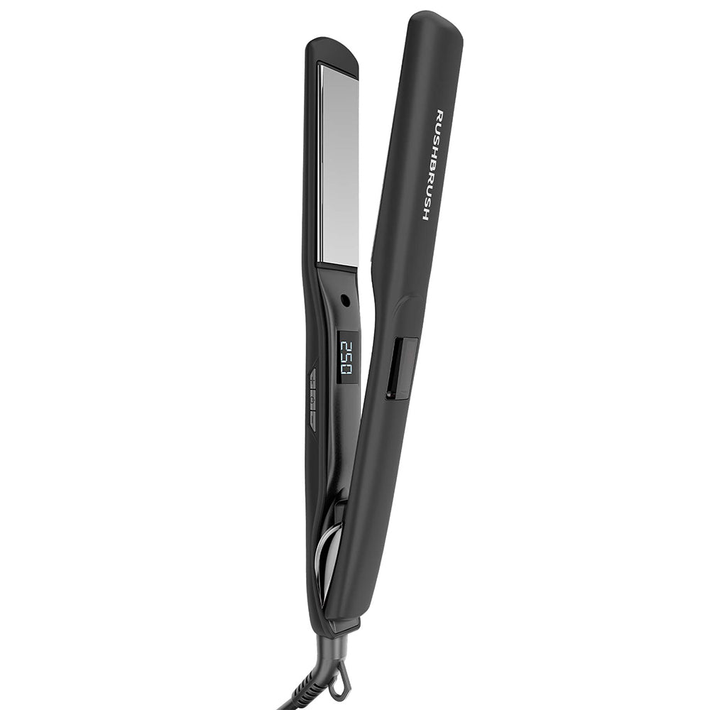 Rush Brush Hair Straightener X2 Max 64W - Black