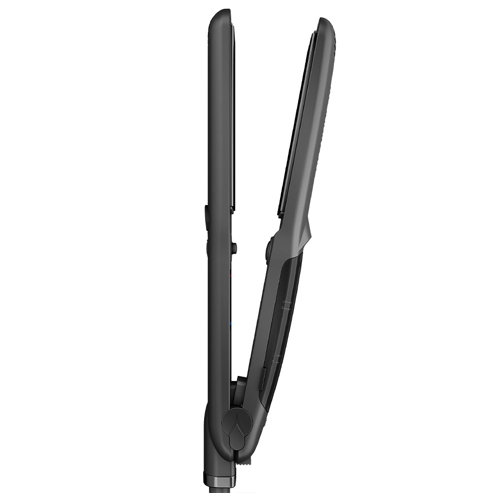 Rush Brush Hair Straightener X5 Steamer 50W - Black